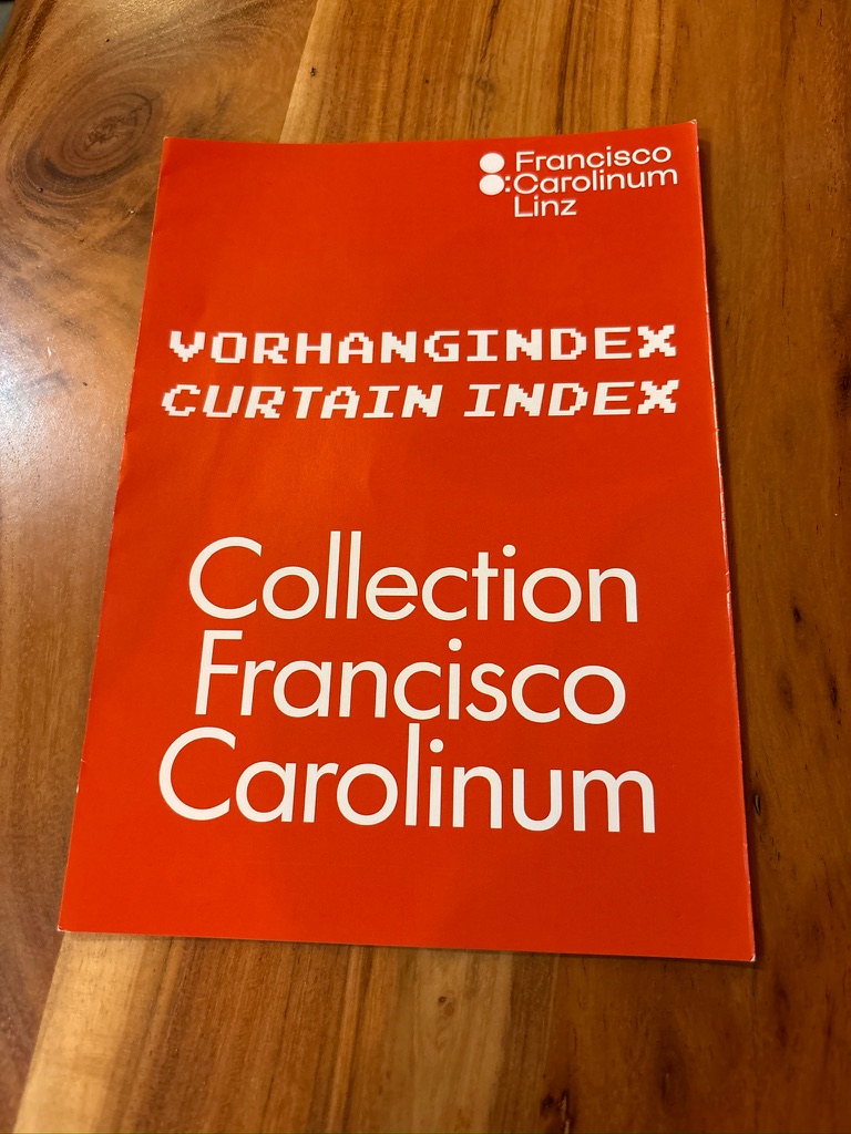 Printed Curtain Index leaflet